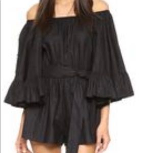 C/MEO Embellished Star Eyes Playsuit SZ M